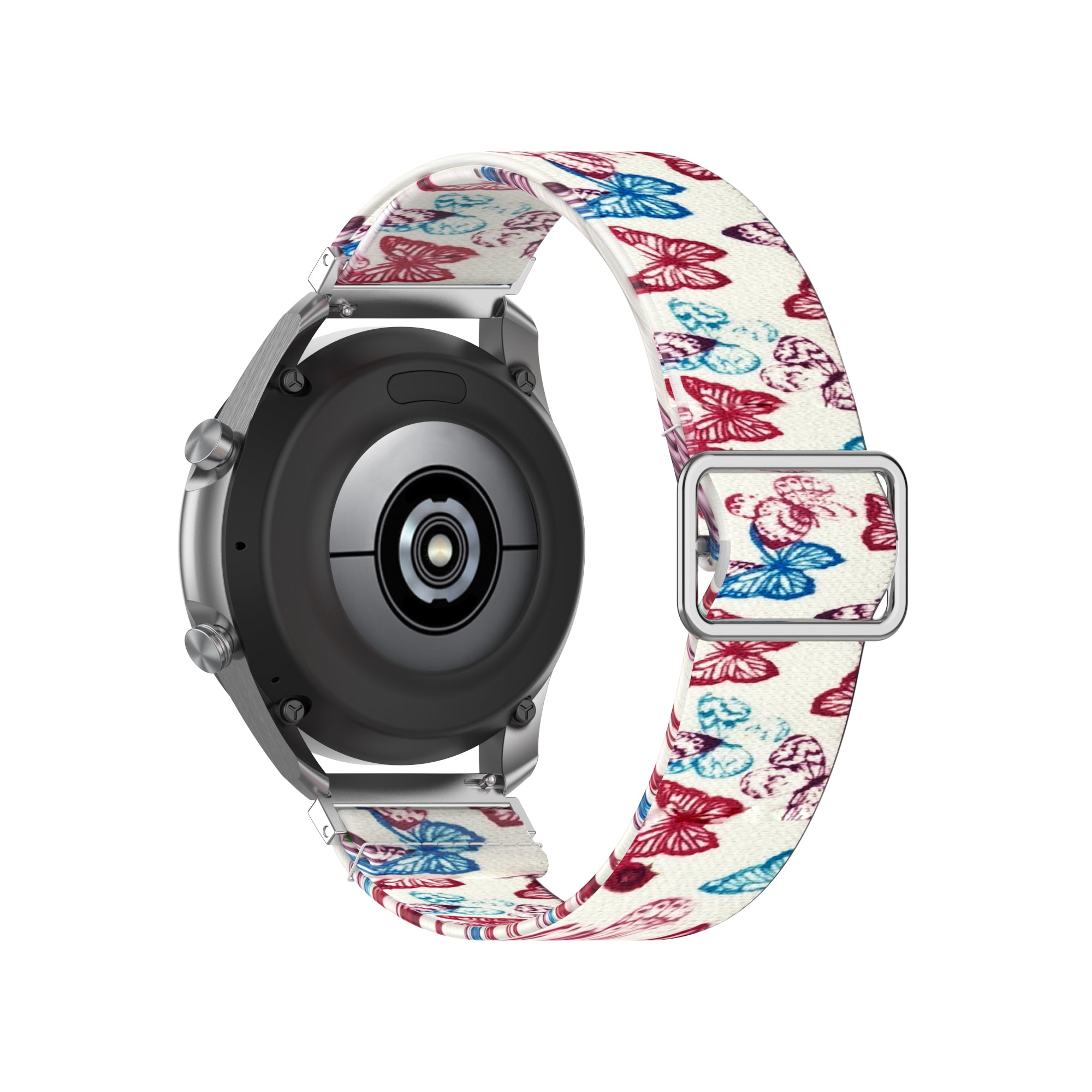 Mønstertrykt Justerbar Nylon Smart Watch Udskiftningsrem Urrem 22mm til Samsung Galaxy Watch 46mm Watch3 45mm Mønstertrykt Justerbar Nylon Smart Watch Udskiftningsrem Urrem 22mm til Samsung Galaxy Watch 46mm Watch3 45mm